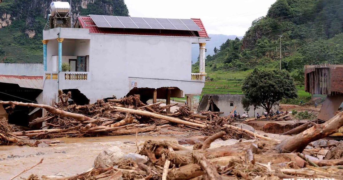 Mưa lũ ở miền Bắc gây nhiều thiệt hại