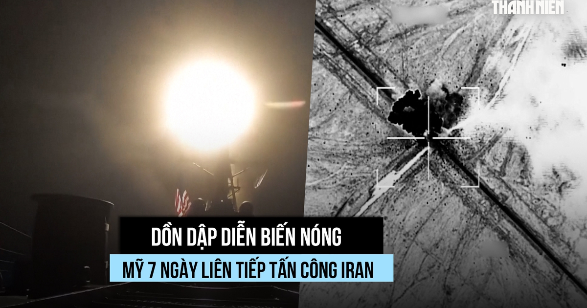 Mỹ - Iran đấu không kích 7 ngày liên tiếp, ông Trump cân nhắc leo thang