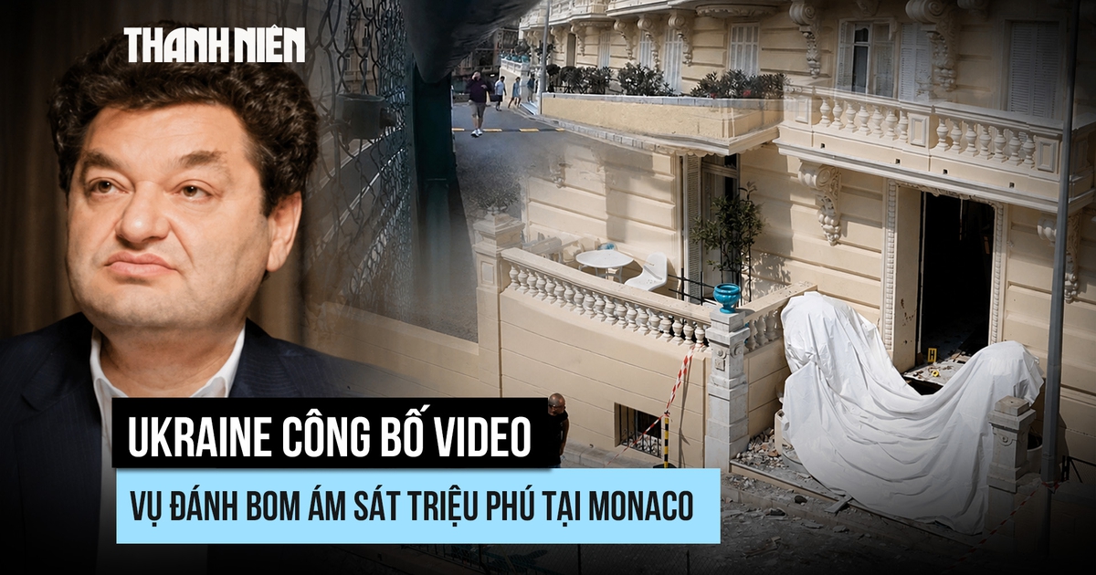 Ukraine công bố video vụ đánh bom ám sát triệu phú tại Monaco