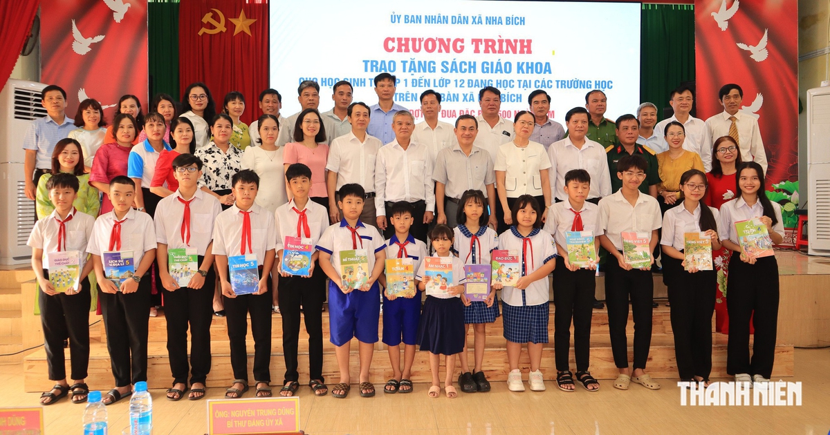Thêm xã ở Đồng Nai tặng SGK miễn phí cho học sinh từ lớp 1 đến 12