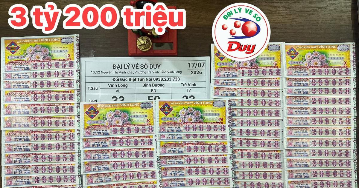 12 người miền T&acirc;y c&ugrave;ng tr&uacute;ng 3,2 tỉ xổ số miền Nam, nhận chuyển khoản