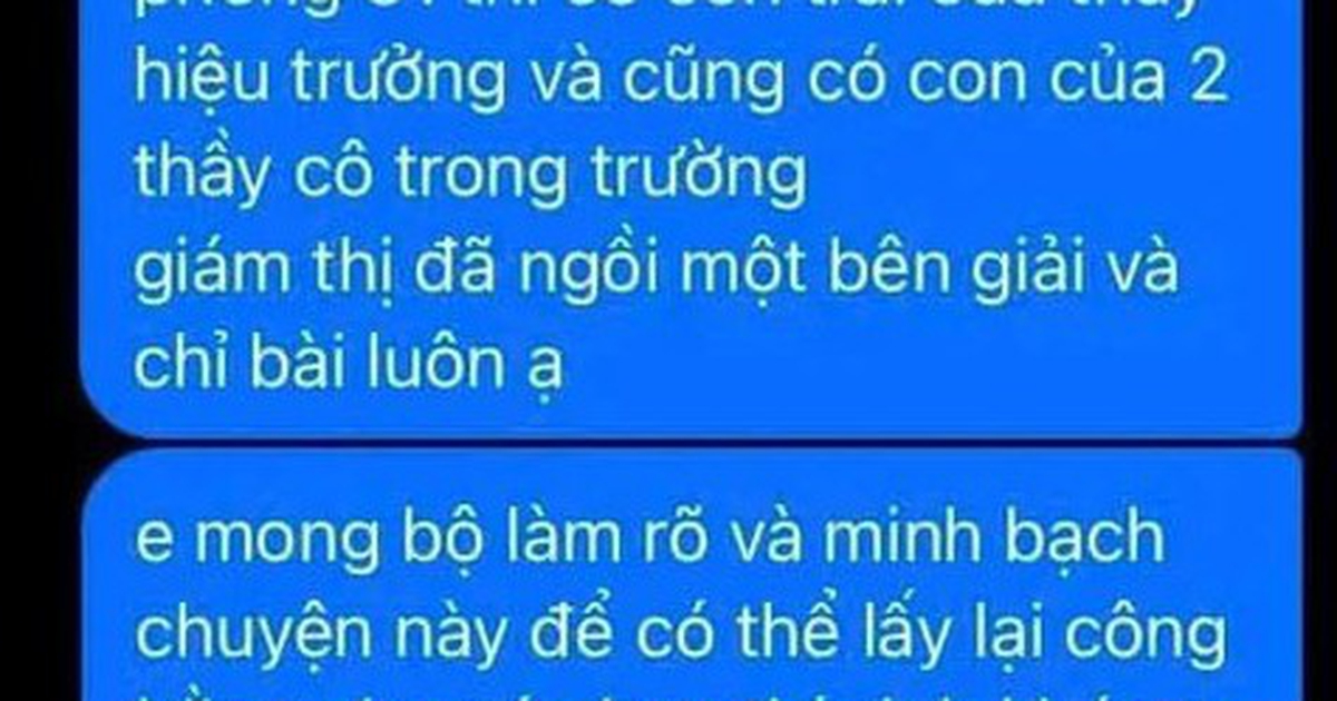 Bộ GD-ĐT lần đầu lên tiếng về vụ gian lận thi tốt nghiệp tại Quảng Trị