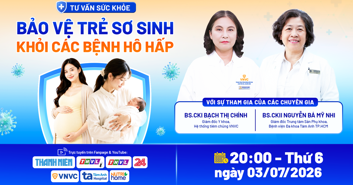 Tư vấn sức khỏe: Cách bảo vệ trẻ khỏi bệnh dễ gây suy hô hấp