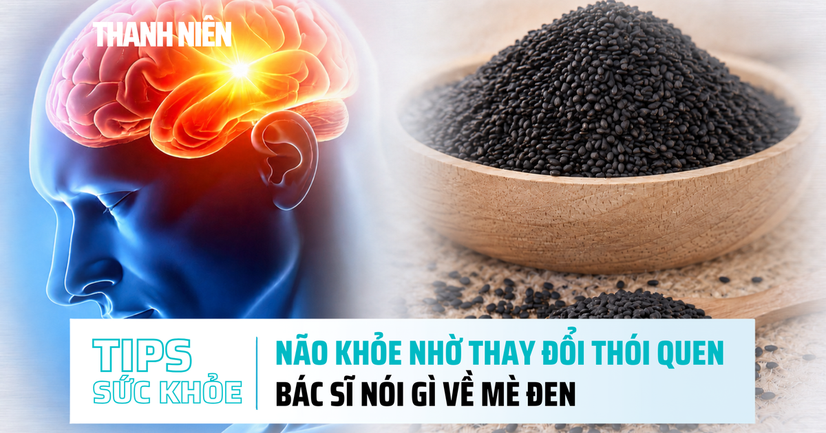 Bản tin sức khỏe 3.7: Não bộ xuống cấp từ tuổi 20? Tác dụng của mè đen với mái tóc