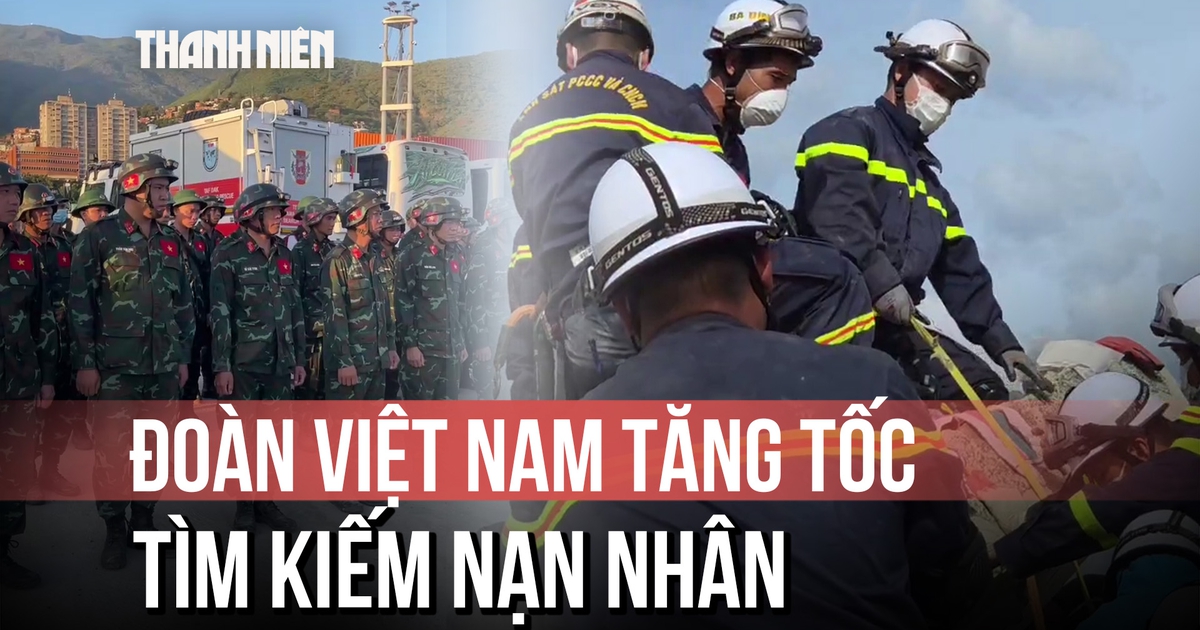 Đoàn cứu hộ Việt Nam tìm thấy 13 nạn nhân sau động đất ở Venezuela