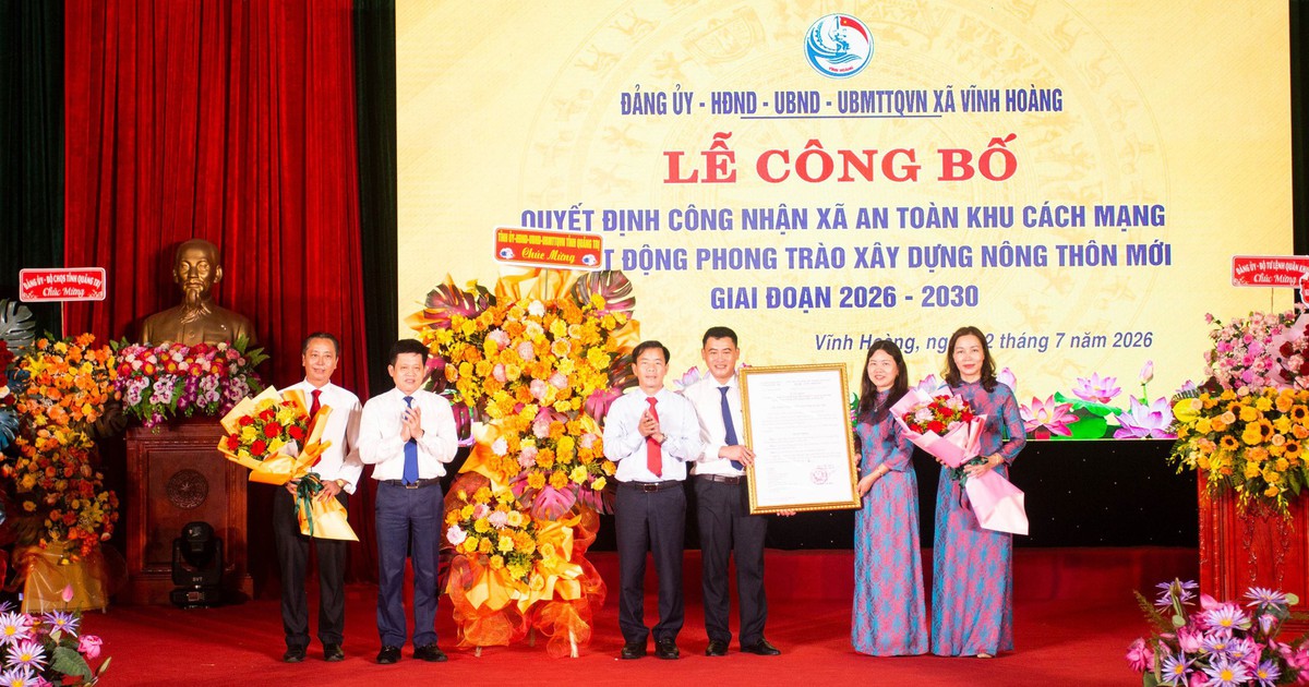 Một xã ở Quảng Trị được công nhận xã An toàn khu cách mạng