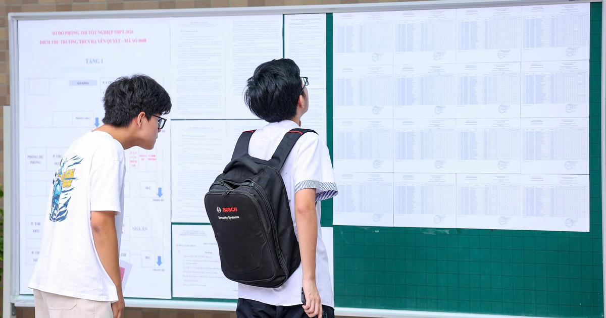 Thấp thỏm chờ điểm chuẩn