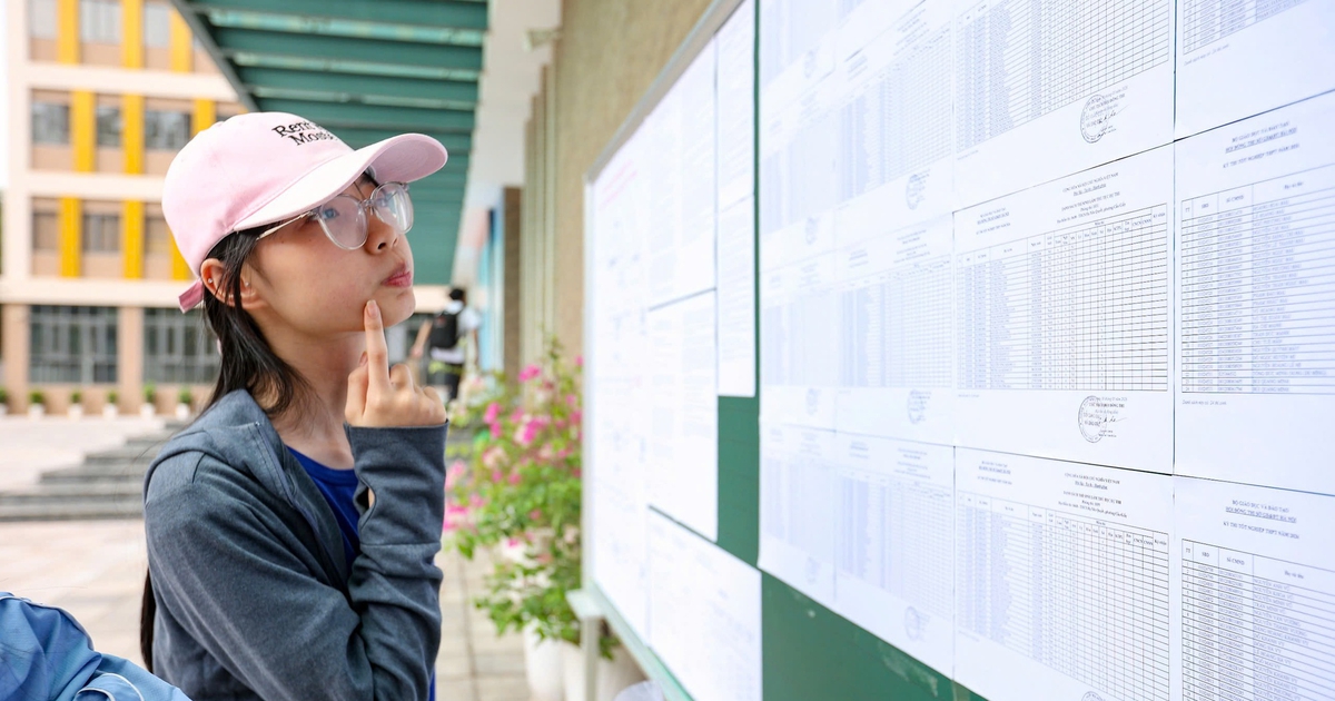 Thấy gì qua phổ điểm thi tốt nghiệp THPT 2026?
