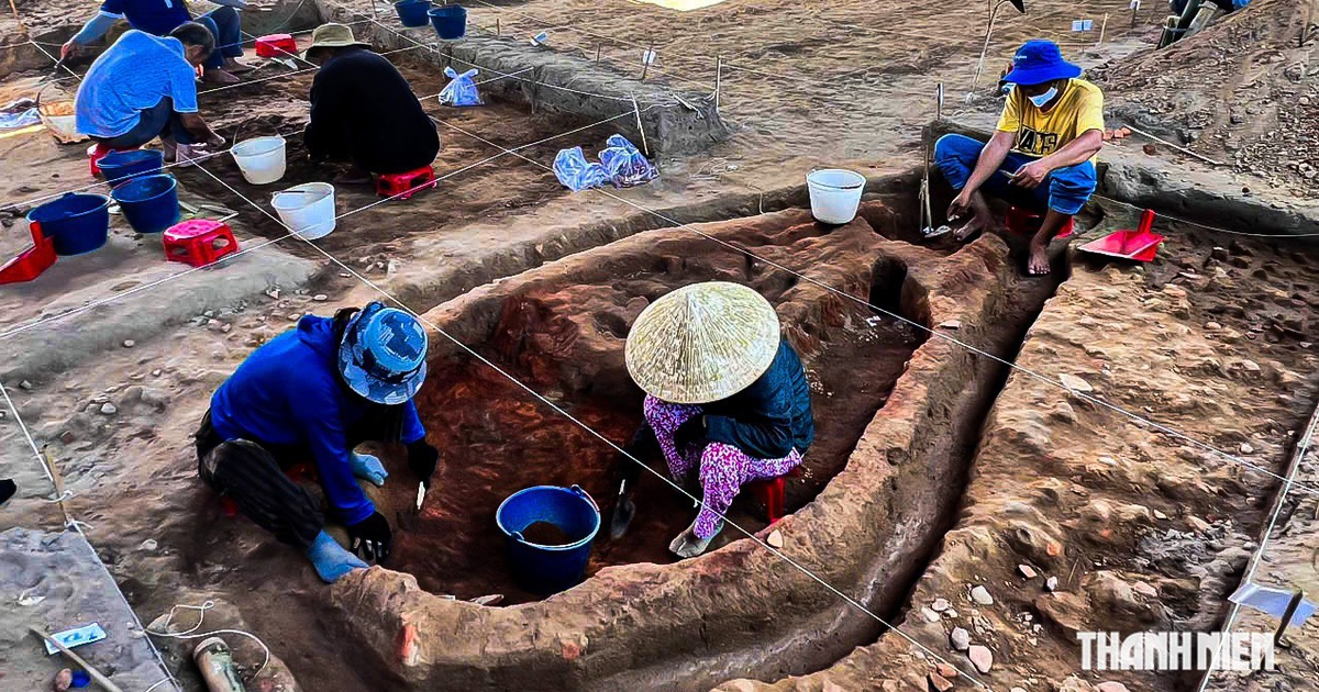 Phát hiện khu lò nung gần 1.800 năm tuổi trong thành cổ Châu Sa