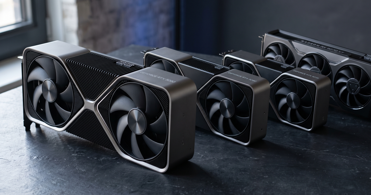 Thị trường GPU giữa năm: RTX 5090 vẫn đội giá, phân khúc tầm trung dễ mua hơn