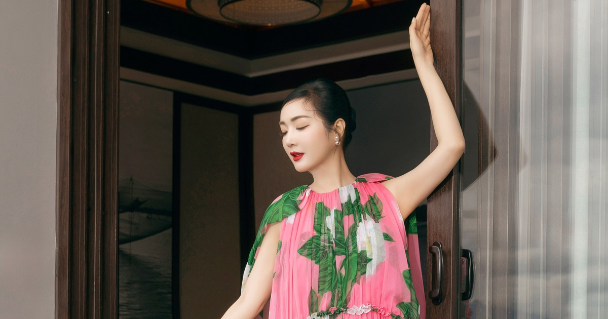 Nhan sắc cuốn hút của Hoa hậu Giáng My ở tuổi U.60