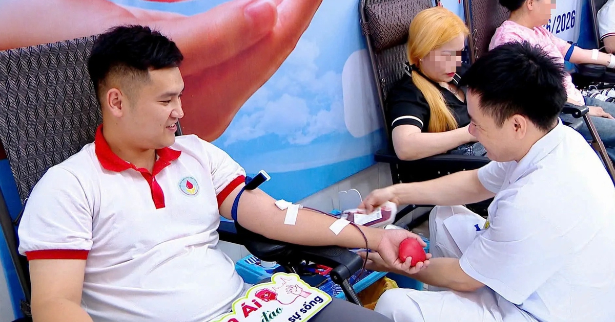 Thương những bệnh nhân chờ máu, chàng trai làm điều này suốt nhiều năm