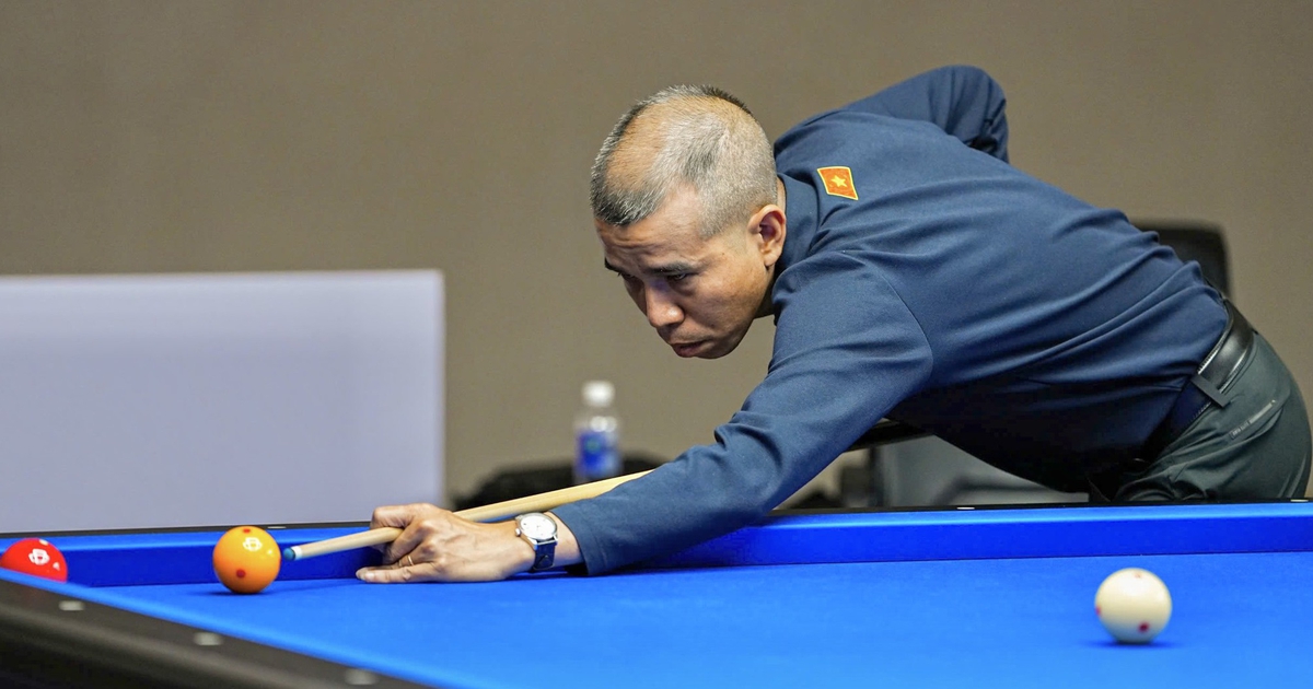 Bảng xếp hạng billiards mới nhất: Trần Quyết Chiến vắng mặt trong tốp 10