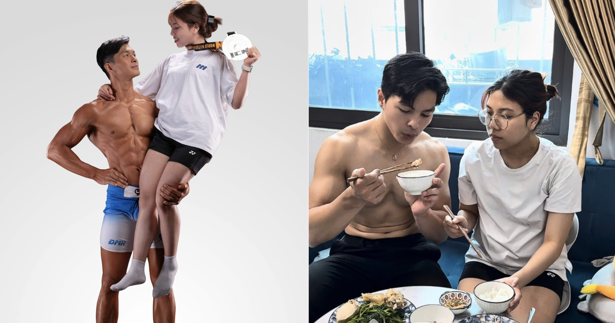 Mỗi ng&agrave;y chăm vợ bầu, anh PT gym bất ngờ nổi tiếng tr&ecirc;n mạng