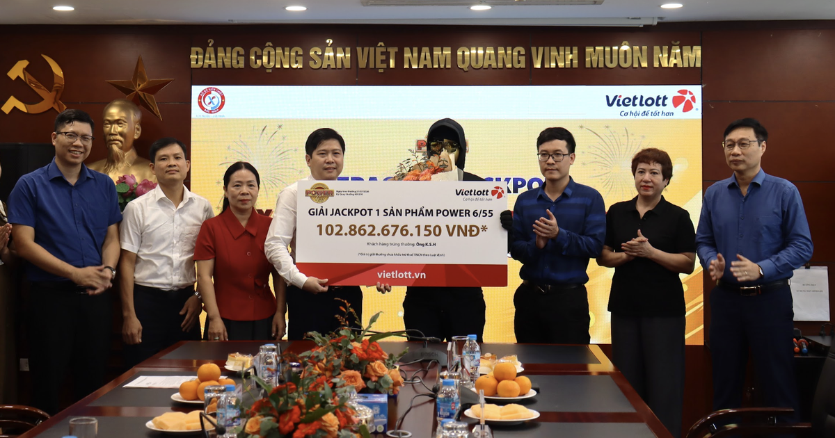 Chuyên gia người Hàn Quốc trúng hơn 100 tỉ Jackpot của Vietlott