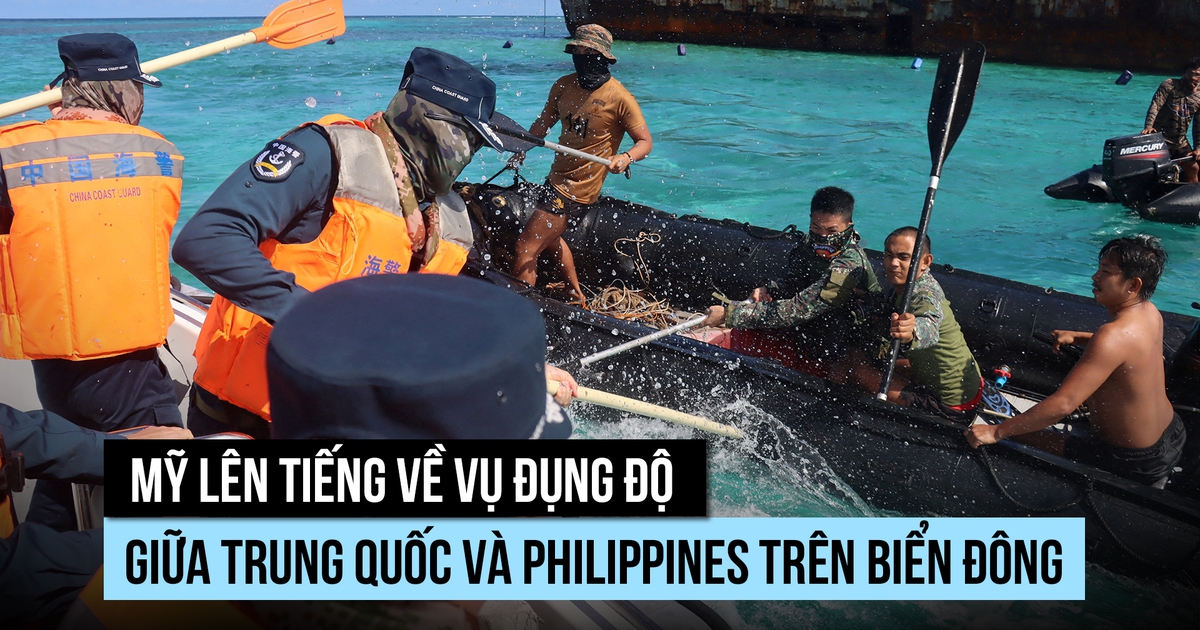 Trung Quốc, Philippines đụng độ trên Biển Đông, Mỹ lên tiếng
