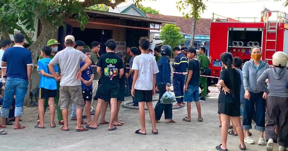 Cháy nhà tại Quảng Trị, 1 phụ nữ tử vong