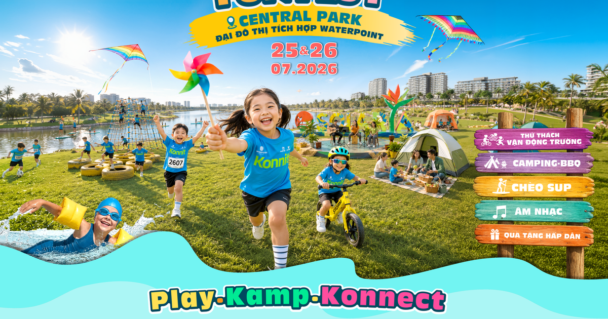 Trại hè thú vị nhất tháng 7 gọi tên Waterpoint Kids Camp Funfest