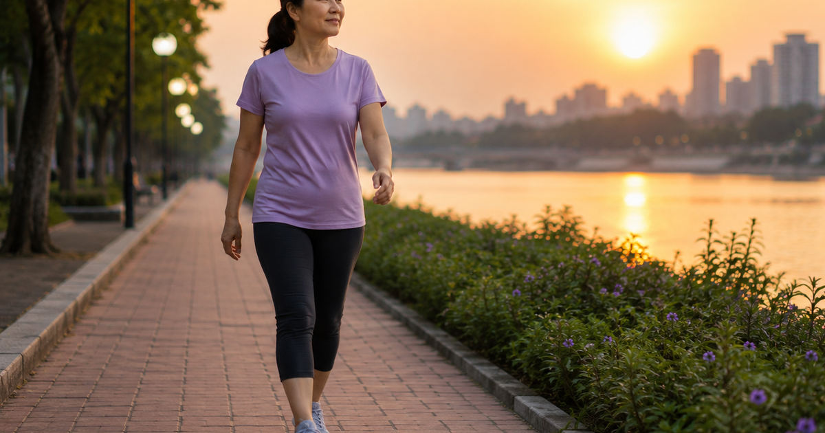 Lợi ích không ngờ của việc đi bộ ngắn sau bữa ăn tối