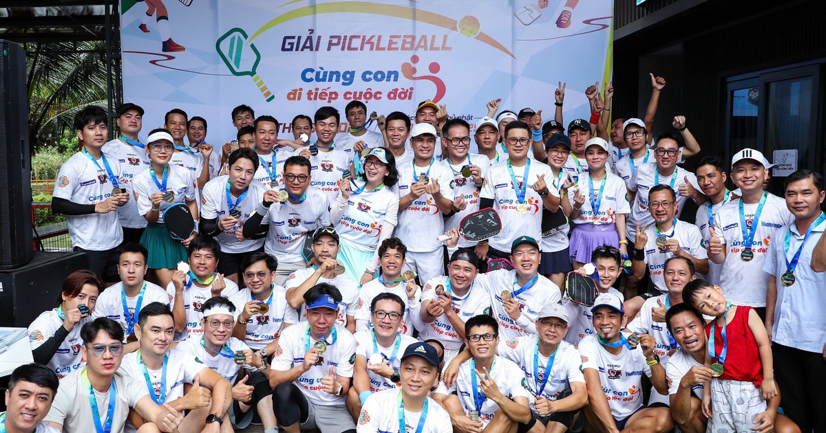 4 mùa giải pickleball 'Cùng con đi tiếp cuộc đời': Nối dài những nhịp cầu yêu thương
