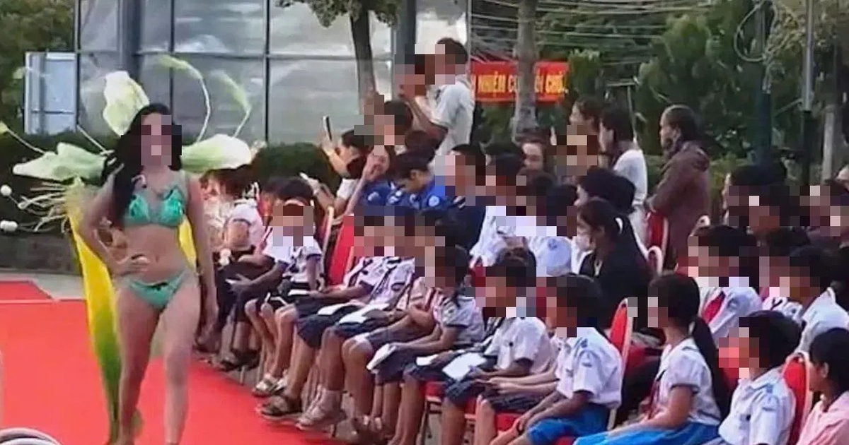 Vụ thí sinh hoa hậu biểu diễn áo tắm trước học sinh: Ban tổ chức xin lỗi