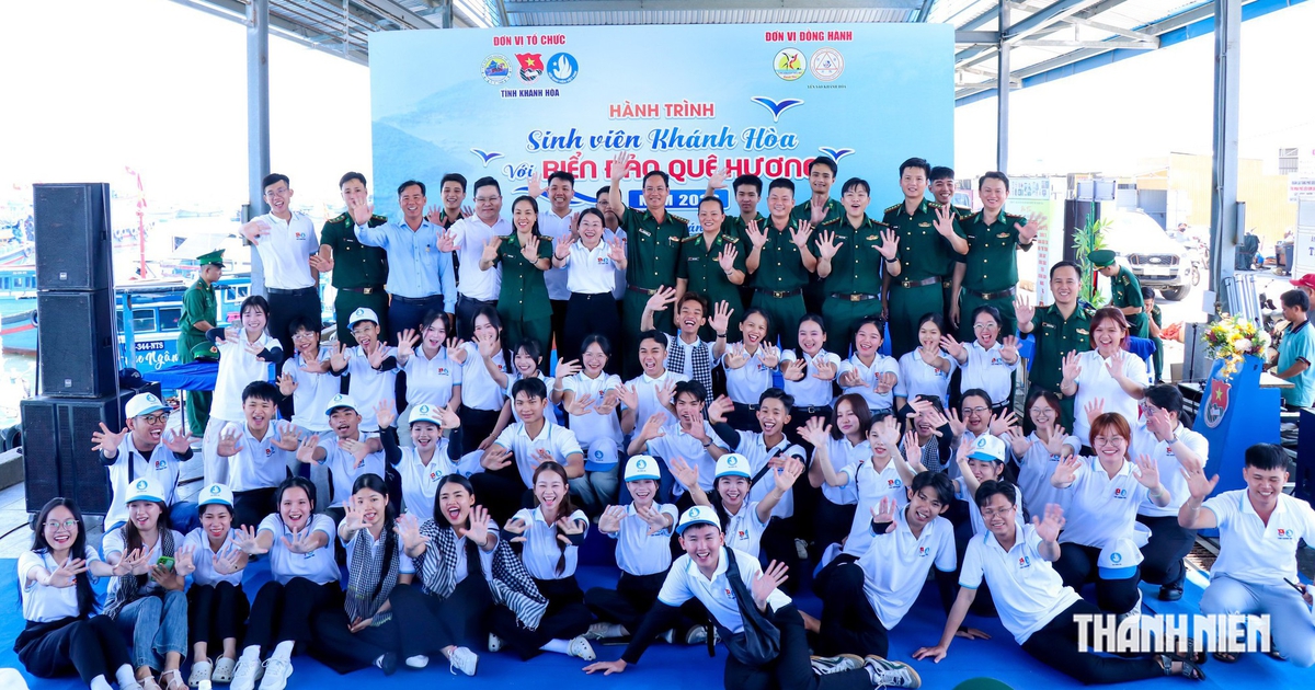 Hành trình lan tỏa tình yêu biển, đảo quê hương của sinh viên