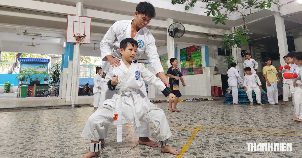 Câu lạc bộ võ đầy yêu thương của thầy Tiến ở TP.HCM