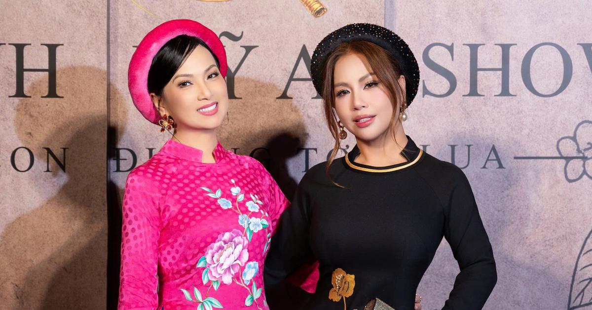 Minh Tuyết k&iacute;n đ&aacute;o, khoe sắc c&ugrave;ng H&agrave; Phương