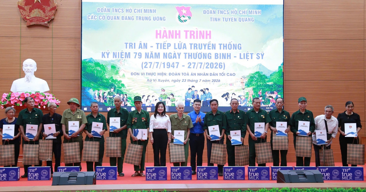 Trao nhà tình nghĩa tri ân cựu chiến binh Nguyễn Văn Hinh tại Tuyên Quang