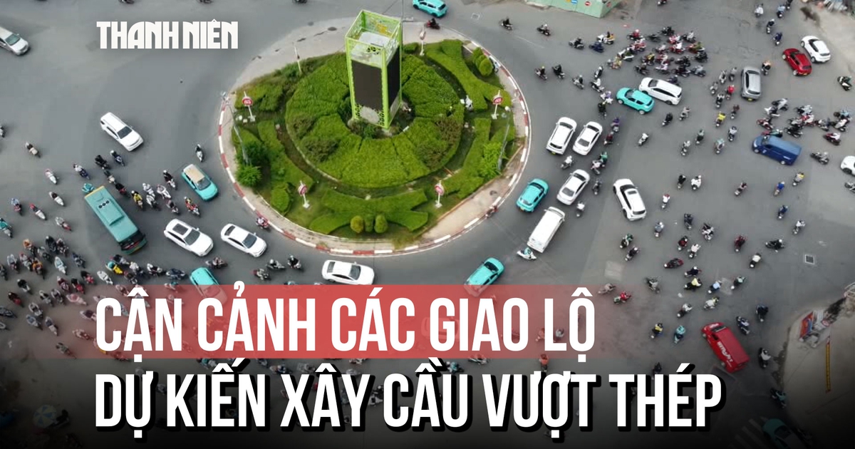 [Flycam] Các giao lộ dự kiến xây cầu vượt thép tại TP.HCM