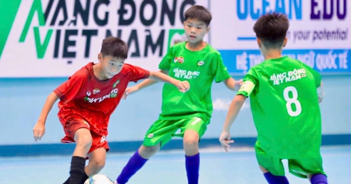 'Cơn mưa' bàn thắng xuất hiện ngày khai màn VCK U.11 toàn quốc 2026