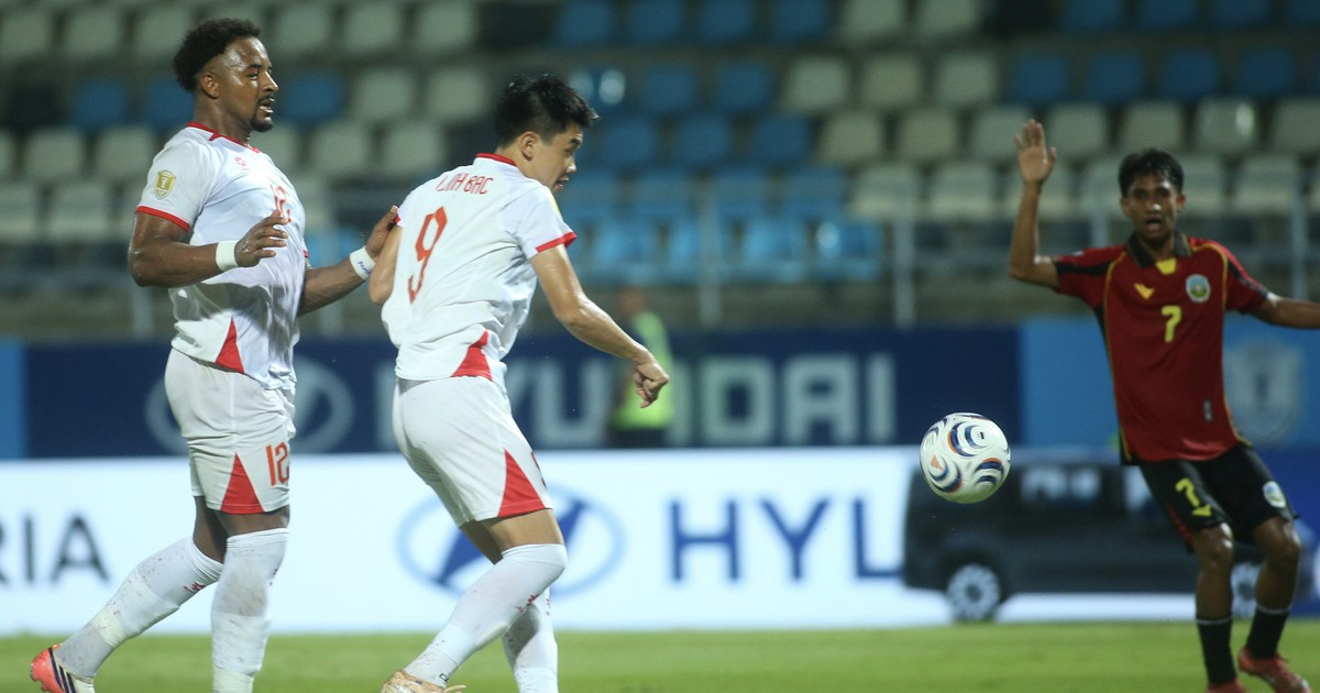 Hình ảnh ít người chú ý của Xuân Son khi đội tuyển Việt Nam thắng đậm 7-0