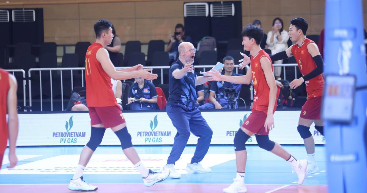 Quật ngã chủ nhà Indonesia, đội tuyển bóng chuyền Việt Nam vào chung kết chặng 2 SEA V.Cup: Đấu Thái Lan