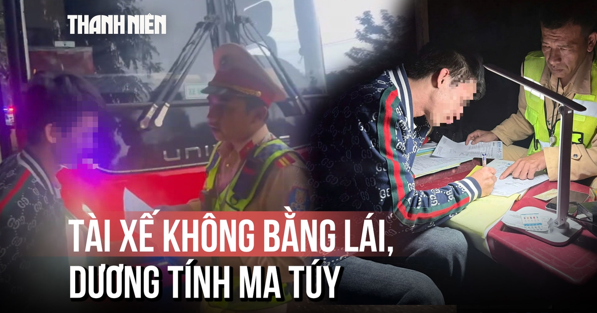 Đắk Lắk: Xe khách chạy 134 km/giờ, tài xế dương tính ma túy