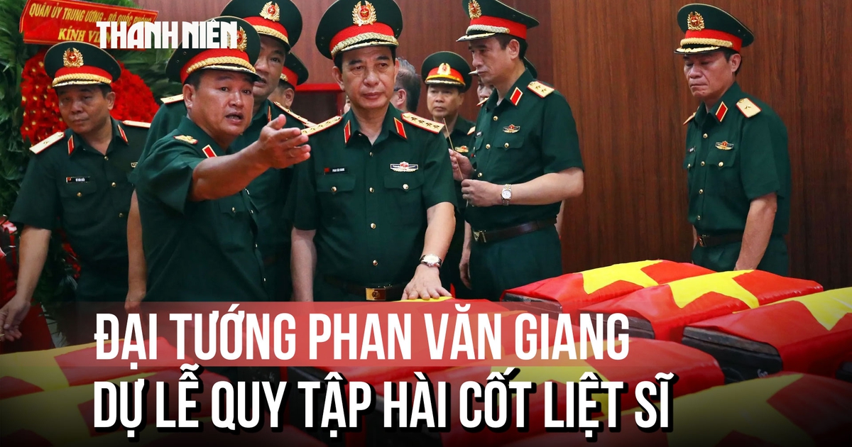 Đại tướng Phan Văn Giang dự lễ tìm kiếm, quy tập hài cốt liệt sĩ tại Đồng Nai