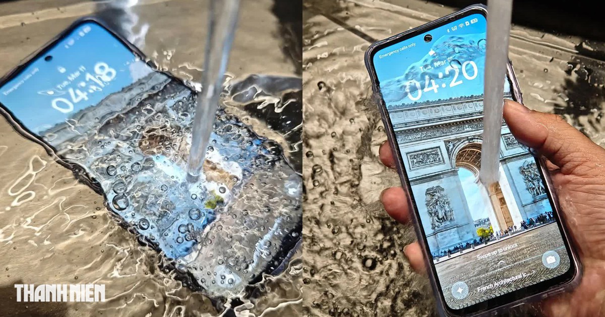 Vì sao điện thoại IP68 vẫn hỏng khi rơi xuống nước?