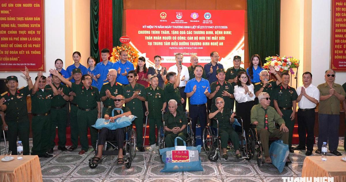 Thanh niên tiếp nối tri ân người có công