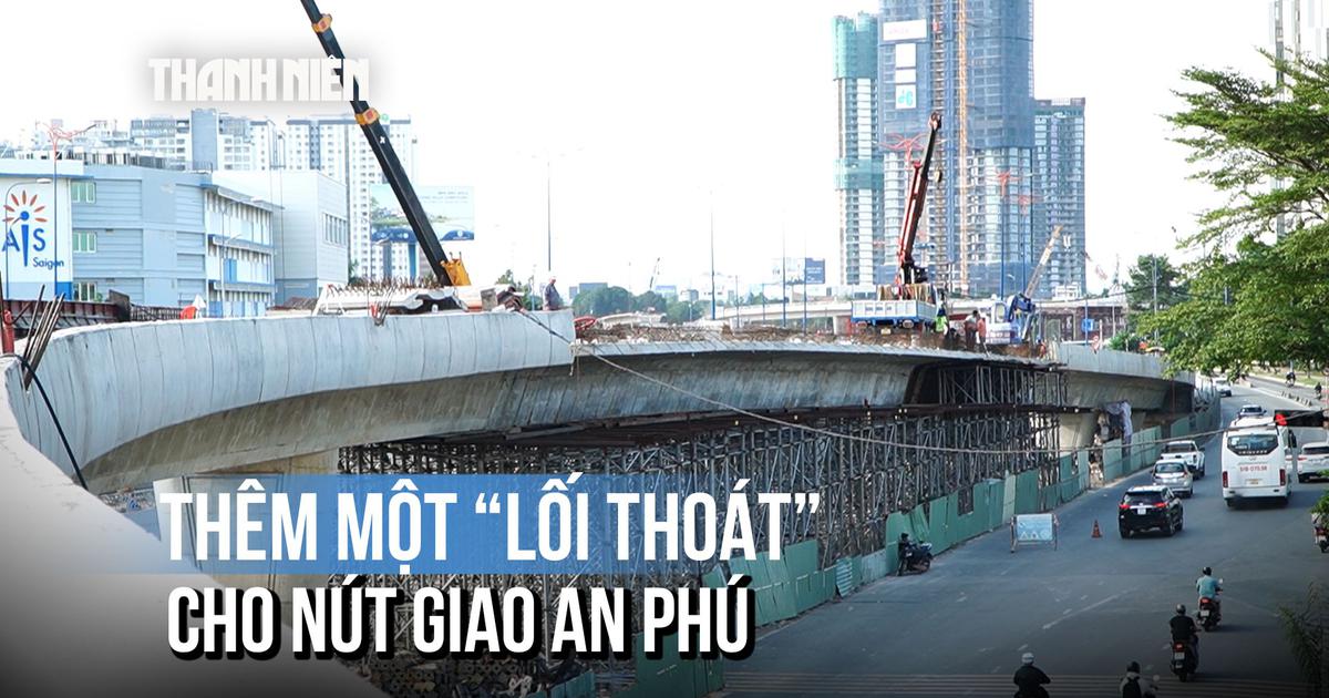 Từng 'kẹt cứng ngắc', nút giao An Phú sắp có hướng lưu thông cho xe từ cảng Cát Lái
