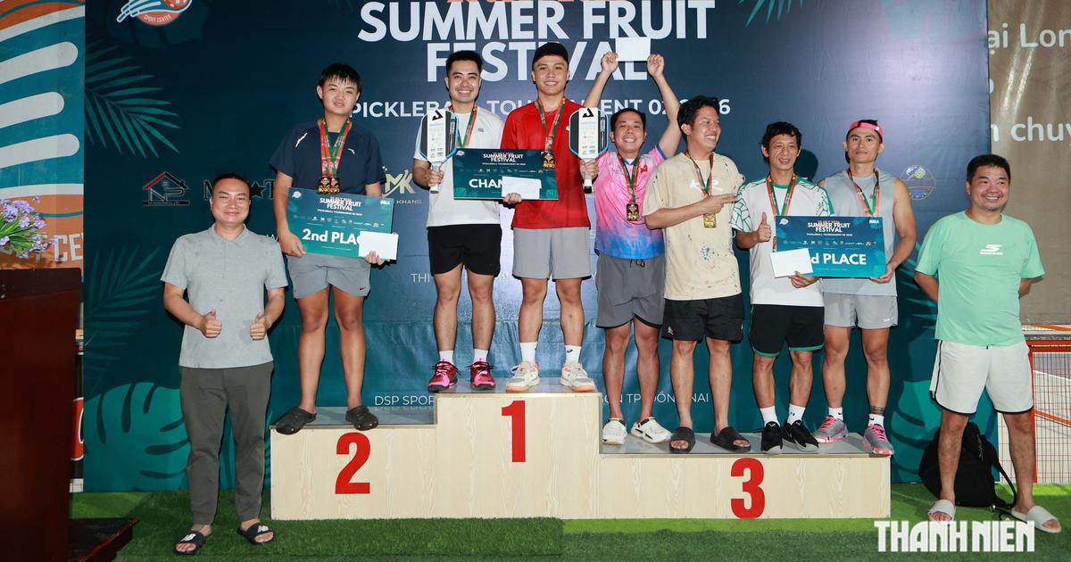 Sôi nổi giải pickleball ủng hộ trẻ em nghèo ở Hàng Gòn, Đồng Nai