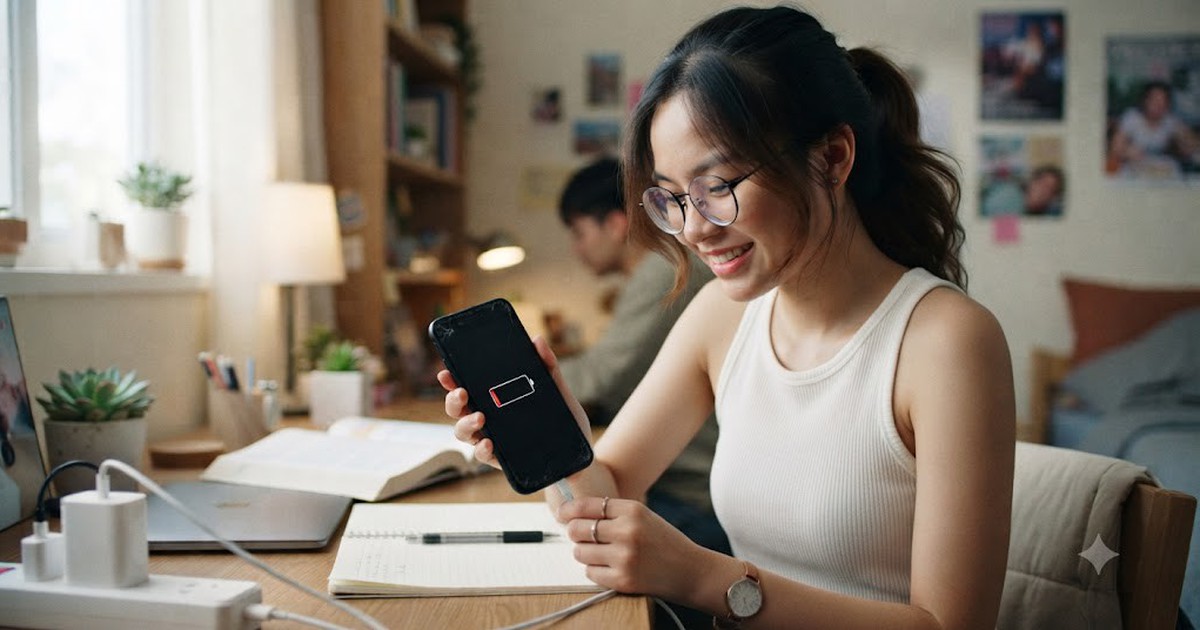 Vì sao điện thoại vẫn tụt pin ngay cả khi đã tắt nguồn?