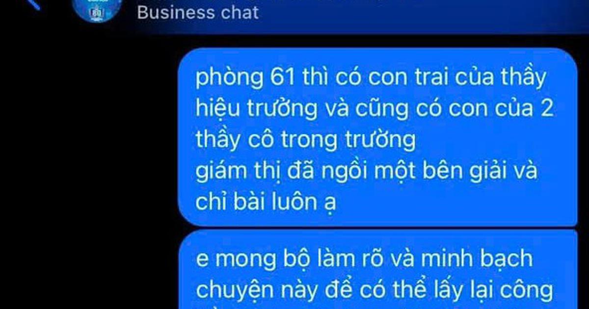 Giải pháp chống gian lận thi cử