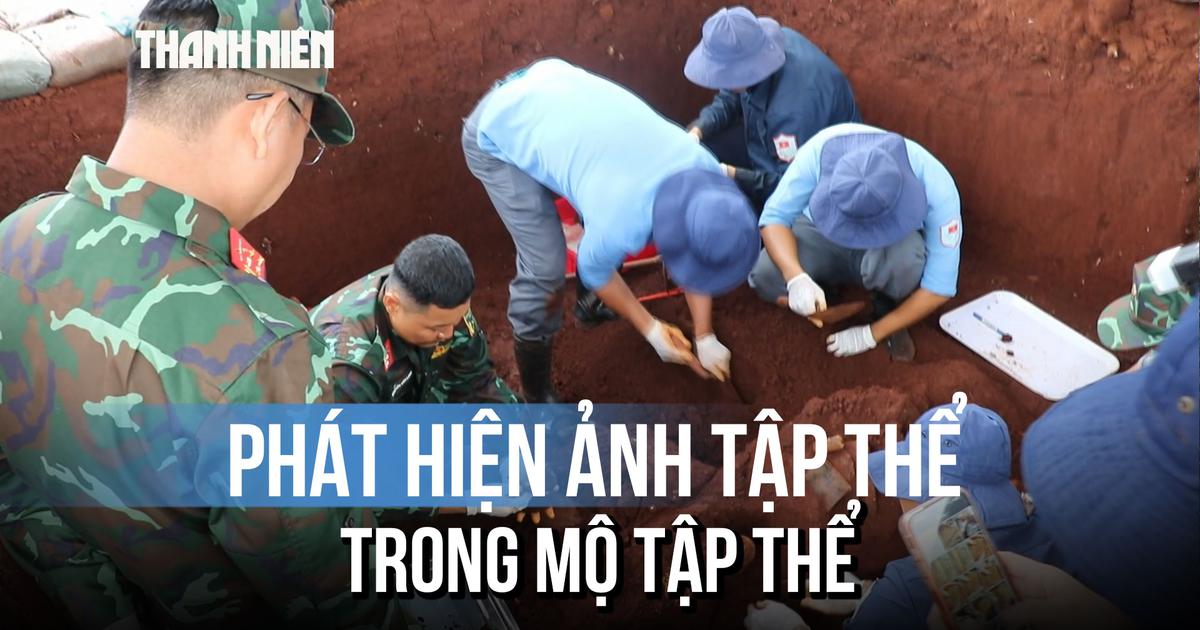 Quy tập 4 hài cốt liệt sĩ tại mộ tập thể: Hy vọng xác định danh tính từ bức ảnh cũ