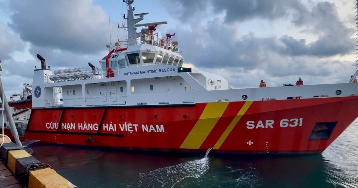 Điều 'siêu tàu' SAR631 tìm kiếm nạn nhân vụ chìm tàu Khôi Nguyên 18