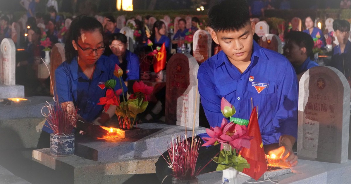 Hàng vạn ngọn nến nối dài mạch nguồn tri ân