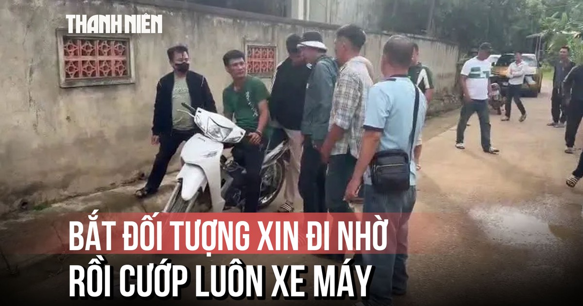 Bắt khẩn cấp thanh niên cướp xe máy đem đi cầm cố để tiêu xài