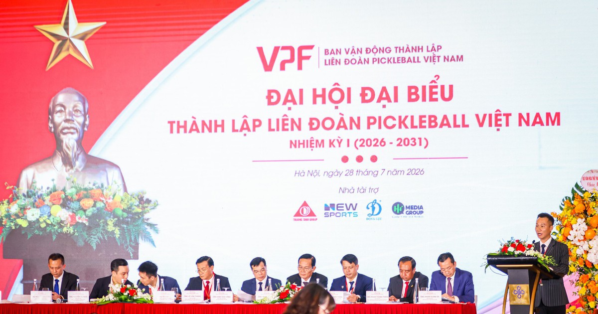 Chính thức thành lập Liên đoàn Pickleball Việt Nam, chủ tịch là ai?