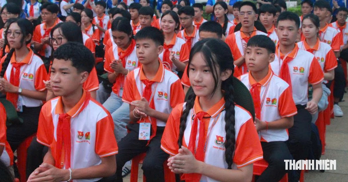 Thiếu nhi 3 nước chung dòng Mê Kông và dãy núi Trường Sơn hùng vĩ gặp nhau