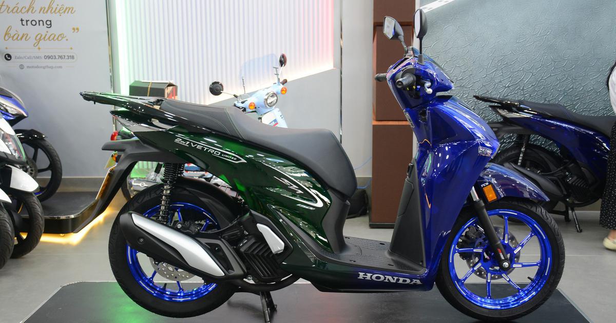 Honda SH150i Vetro nhập Ý về Việt Nam có bản giới hạn 200 xe, giá 235 triệu