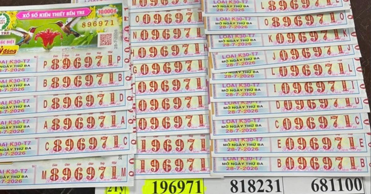 5 người ở TP.HCM cùng trúng 5,2 tỉ xổ số miền Nam nhờ dãy số may mắn