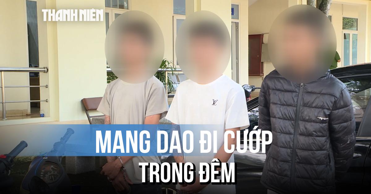 Phá nhanh vụ cướp xe máy trong đêm: Nhóm thiếu niên mang dao liên tiếp gây án